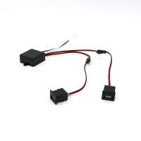 BY213 5V2.1A double 2USB charging Circuit board for lamp base charger black color charging